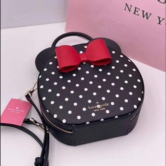 Disney x Kate Spade New York Minnie Crossbody Bag - Picture 9 of 16